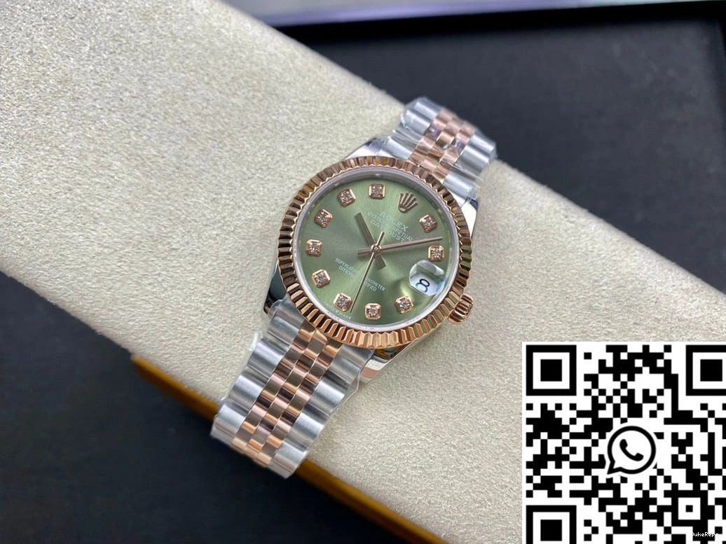 31MM Dial EW Green Factory Rolex Datejust 0925